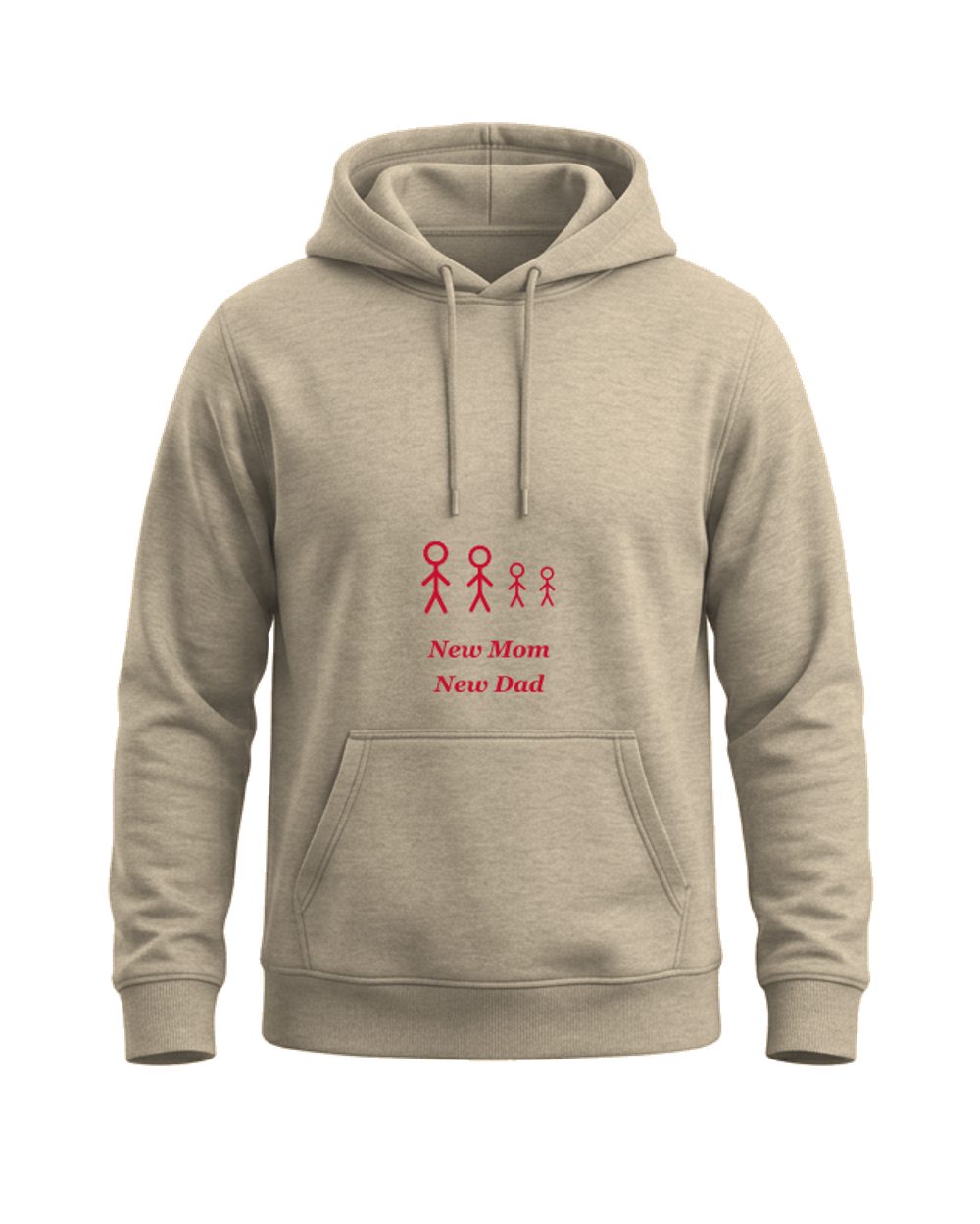 Couples New Mom New Dad Matching Couple Hoodies Baby Gift Birthday