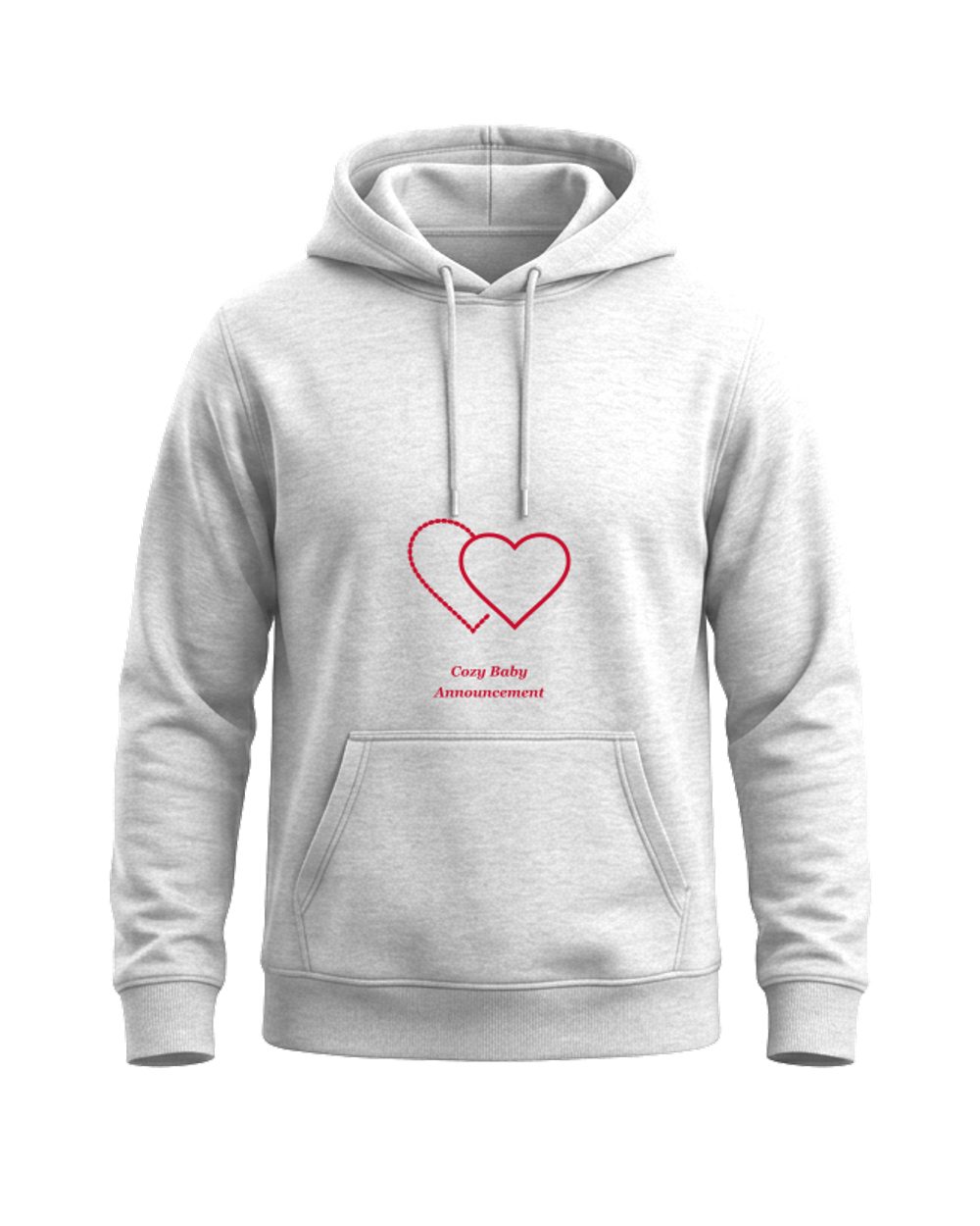 Cozy Baby Announcement Matching Couple Hoodies Mom Dad Gift Holiday — matching couple hoodies