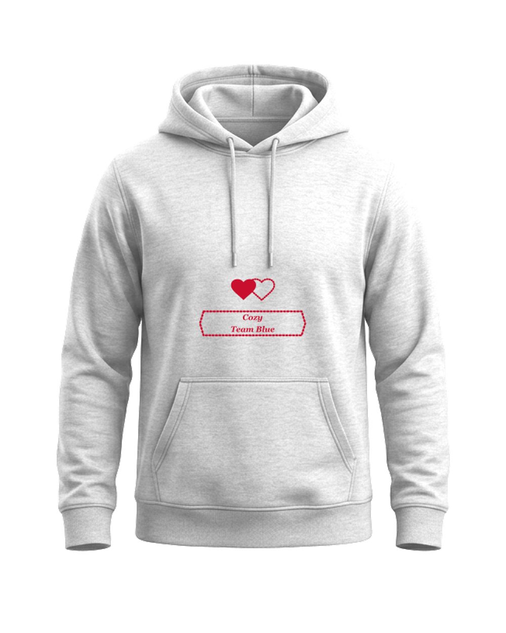 Cozy Team Blue Matching Couple Hoodies Baby Boy Gift Holiday — matching couple hoodies