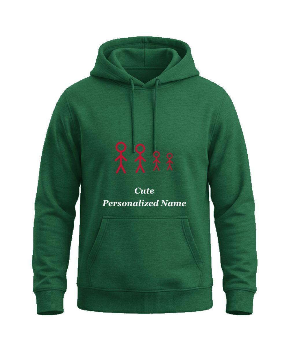 Cute Personalized Name Matching Couple Hoodies Custom Gift