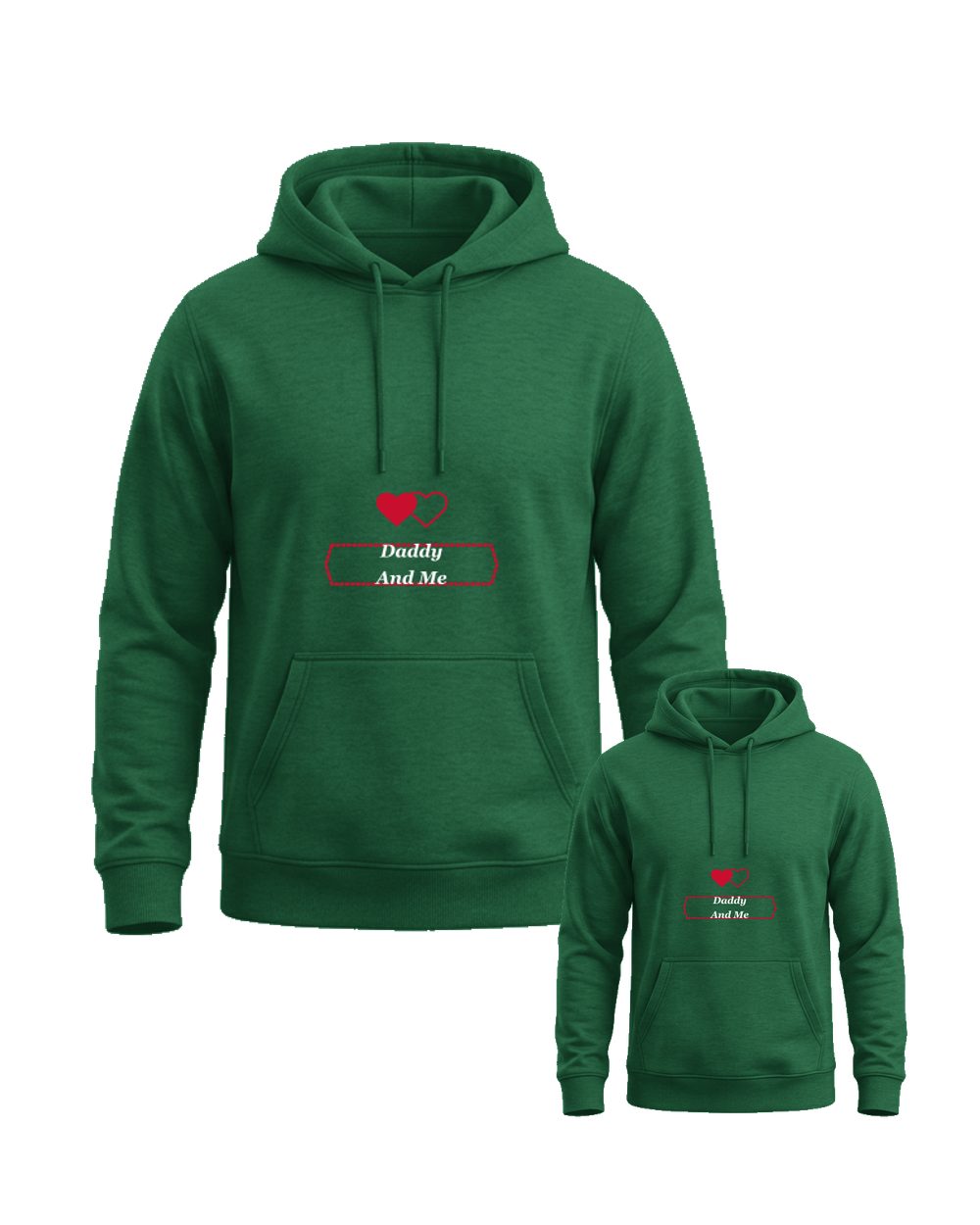 Daddy And Me Matching Hoodies Father Son Gift Set — matching family hoodies