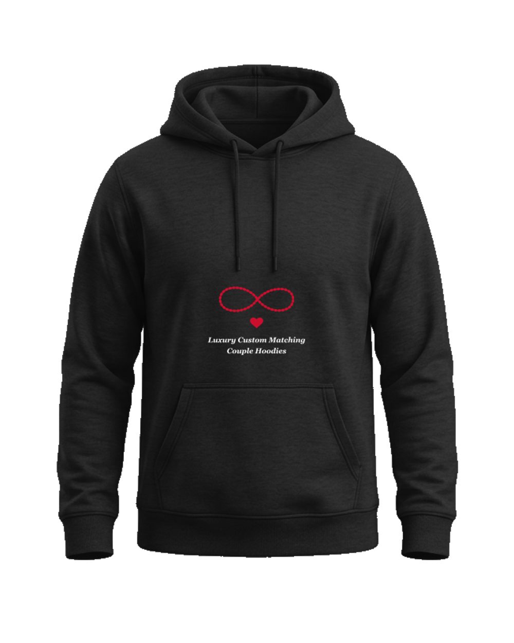 Luxury Custom Matching Couple Hoodies Embroidered Gift — matching couple hoodies