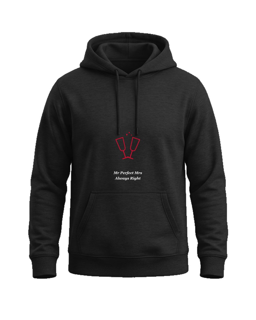 Mr Perfect Mrs Always Right Matching Hoodies Gift — matching couple hoodies