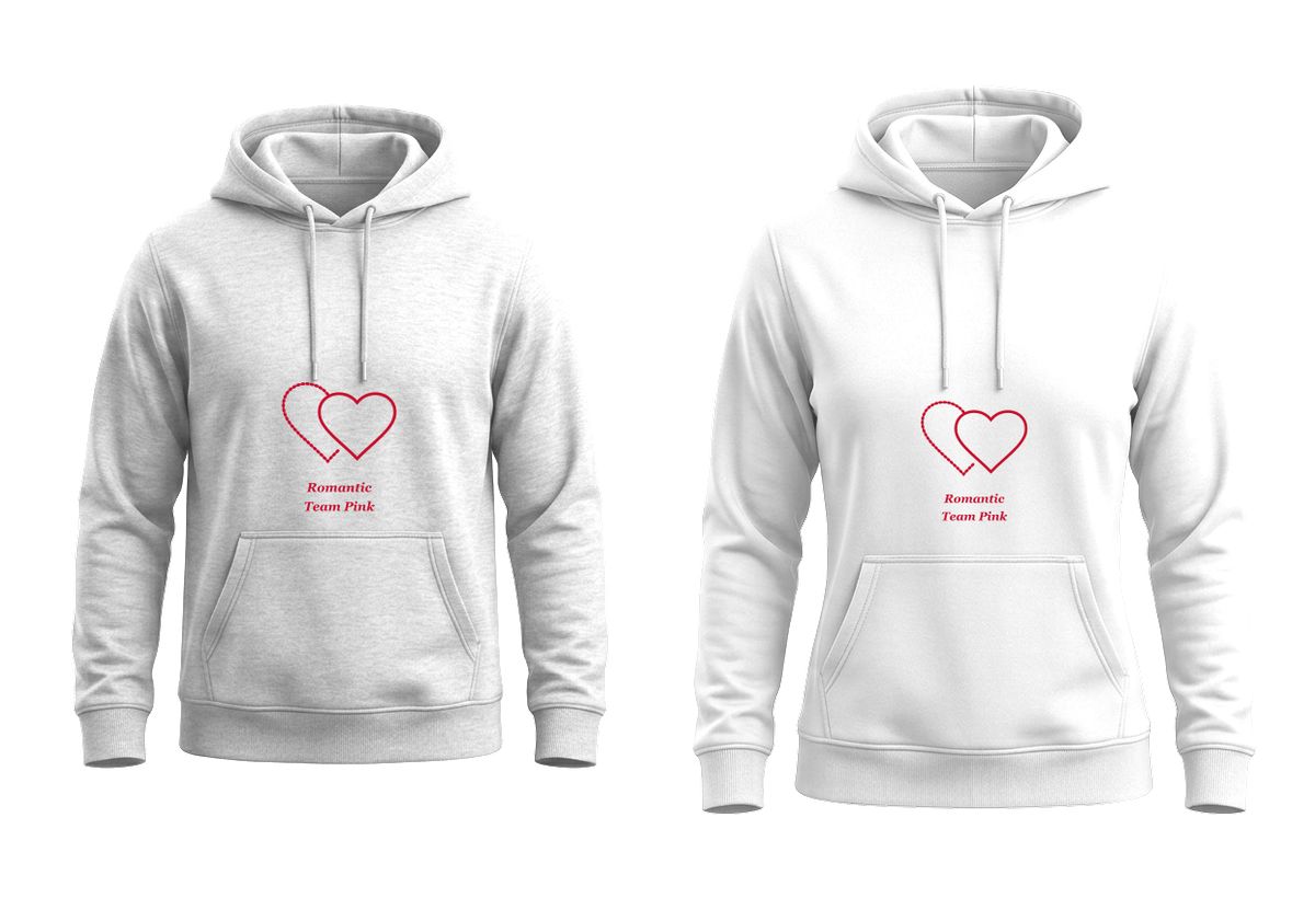 Two Hearts design