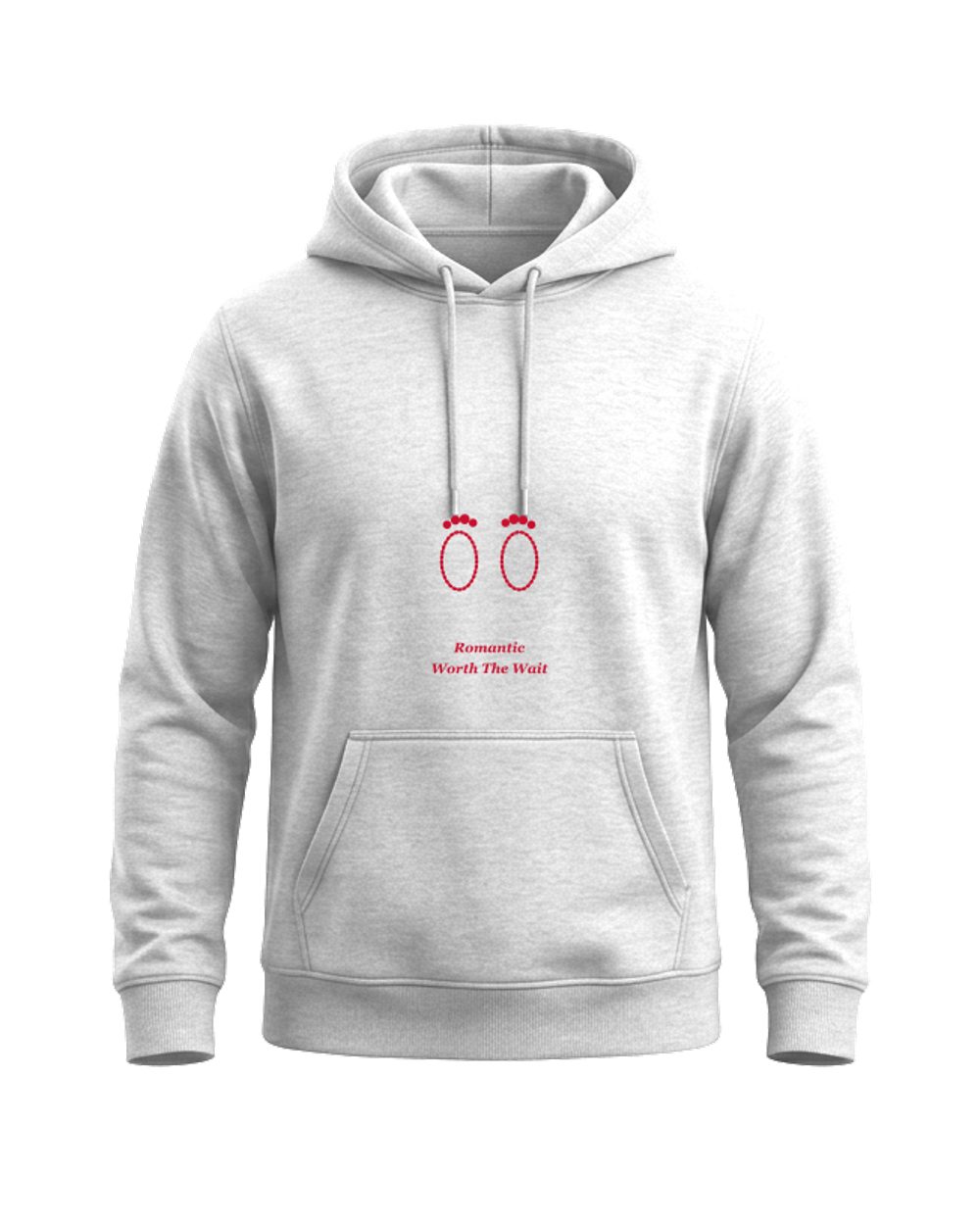Romantic Worth The Wait Matching Couple Hoodies Baby Gift Birthday — matching couple hoodies