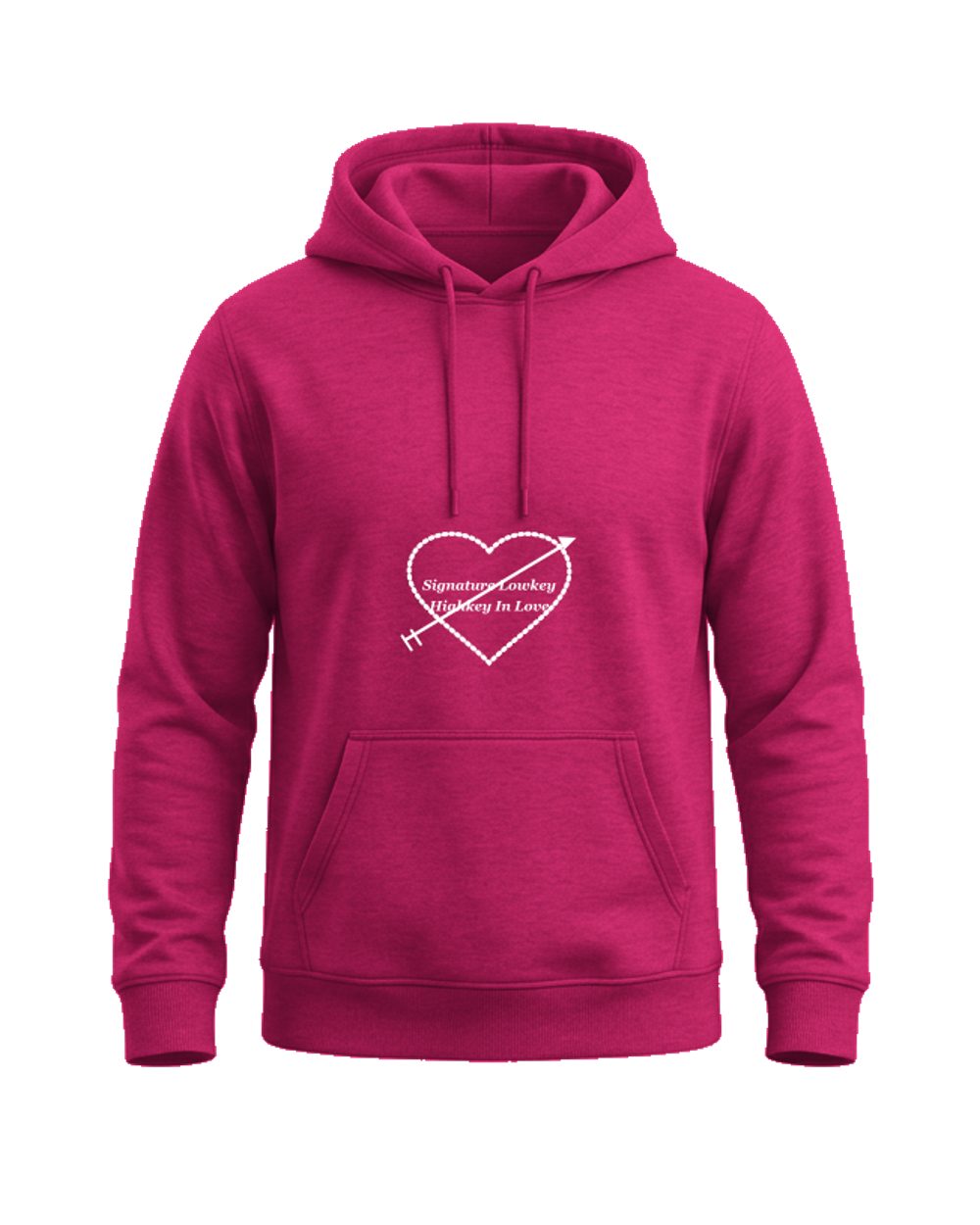 Signature Lowkey Highkey In Love Matching Couple Hoodies Trendy Gift Set — matching couple hoodies